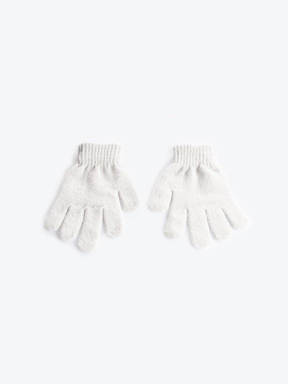 Szenilowe rękawiczki