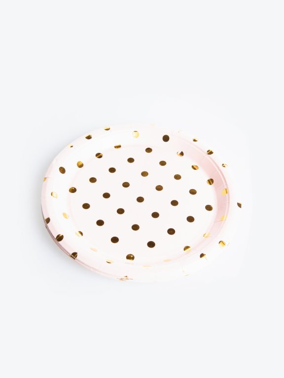 10-pack of party paper plates