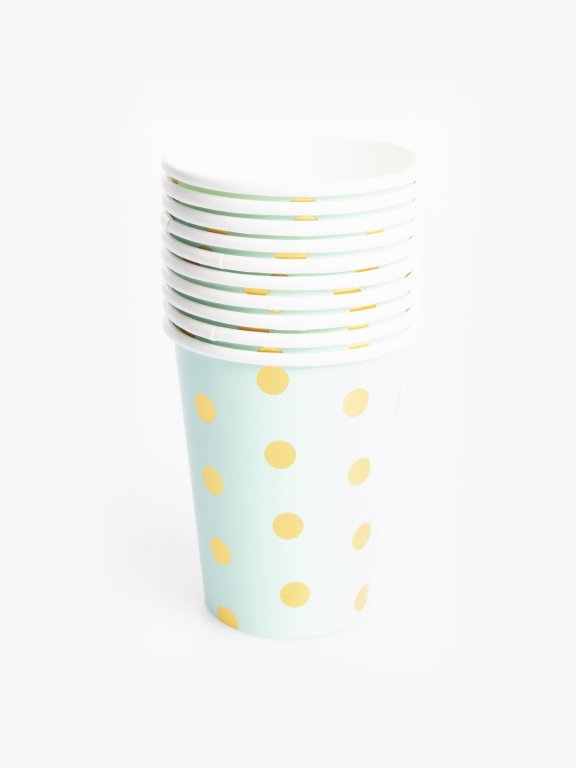 10-pack of party paper cups