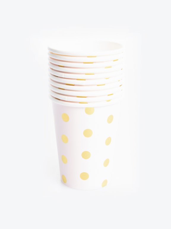 10-pack of party paper cups