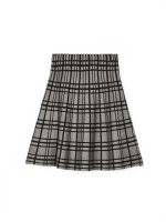Jacquard a-line skirt