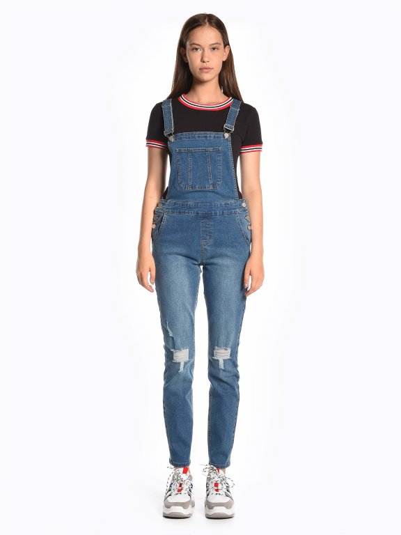 Dungaree jeans