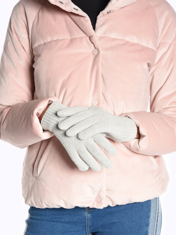 Szenilowe rękawiczki