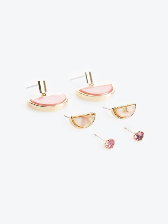 3-pack earrings set