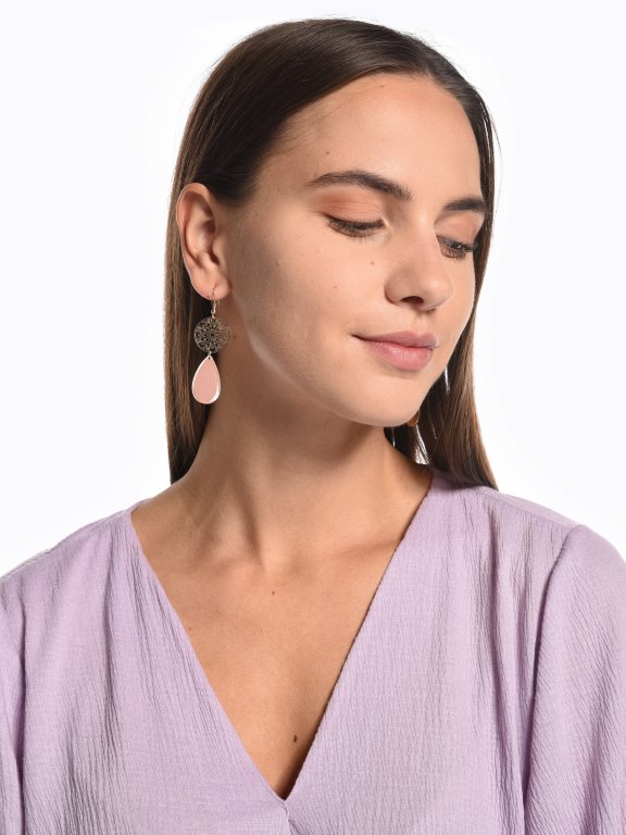 Drop earrings