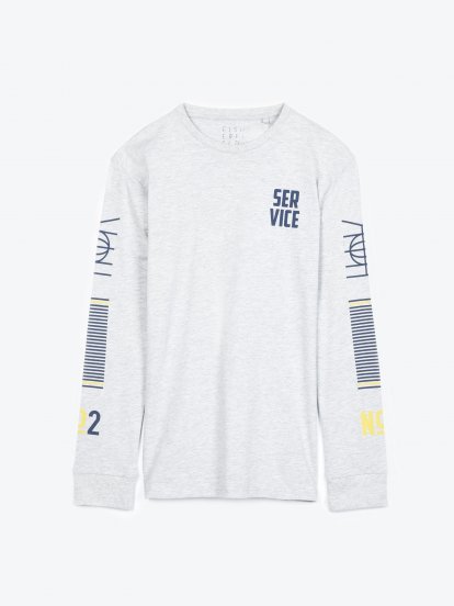 Long sleeve t-shirt with print