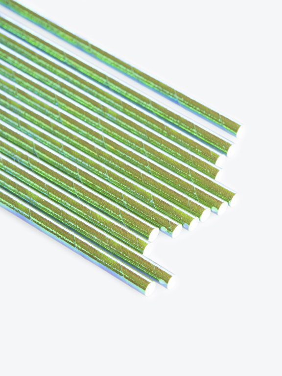 Paper straws (25 pcs)