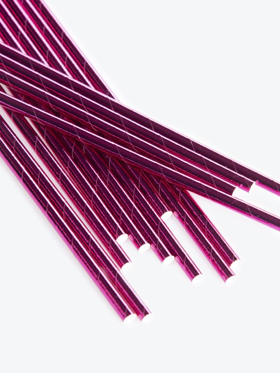 Paper straws (25 pcs)