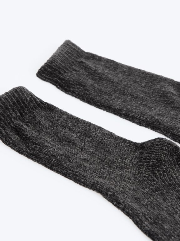 Chenille socks
