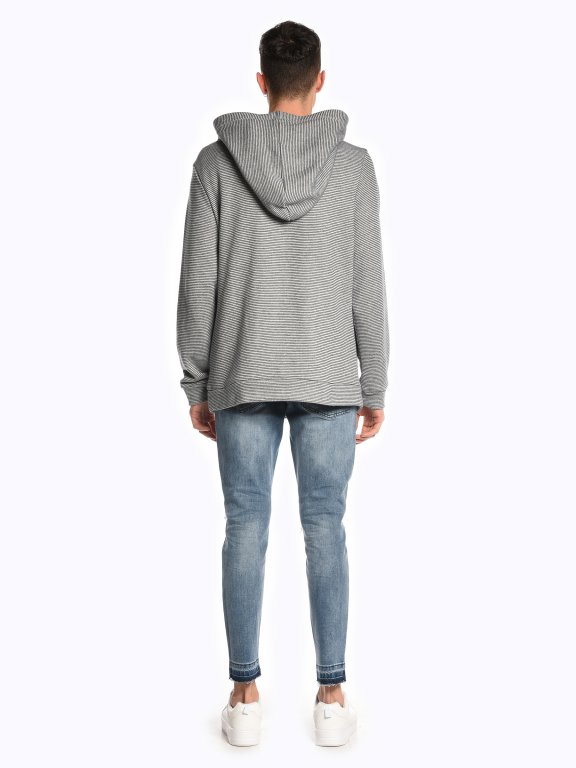 Asymmetric hoodie