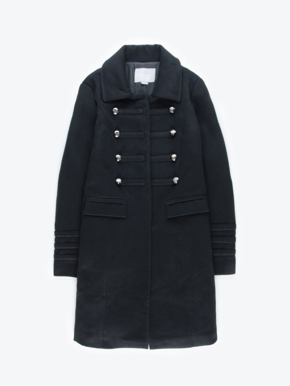 Double brested military coat