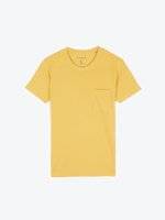 Basic waffle-knit short sleeve t-shirt