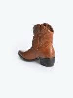 Cowboy ankle boots