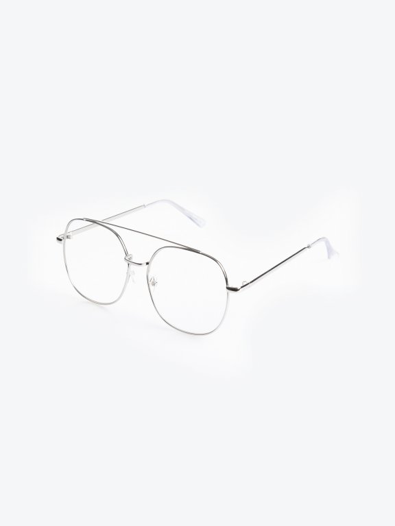 Fashion clear lens glasses