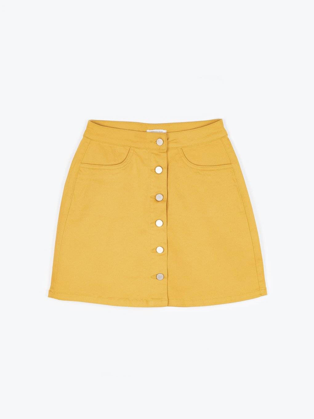 Button down a-line skirt