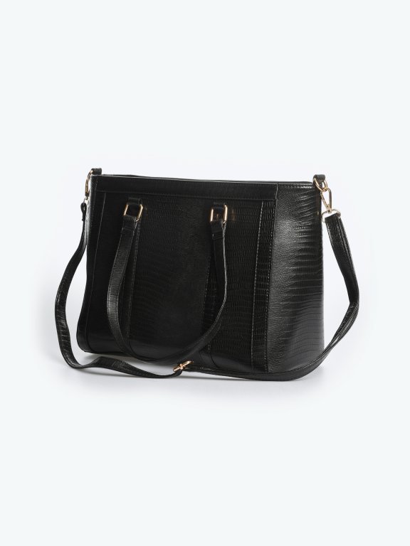 Handbag made of imitation leather