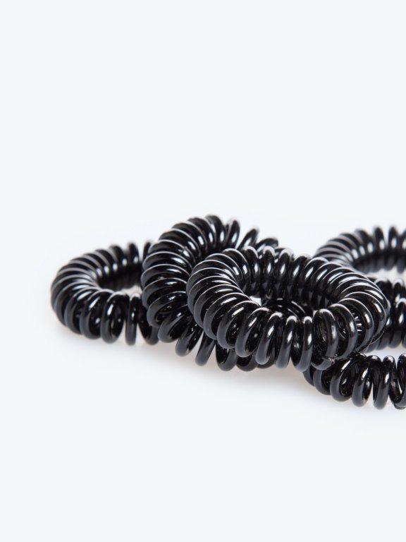 5-pack elastic rubber bands set