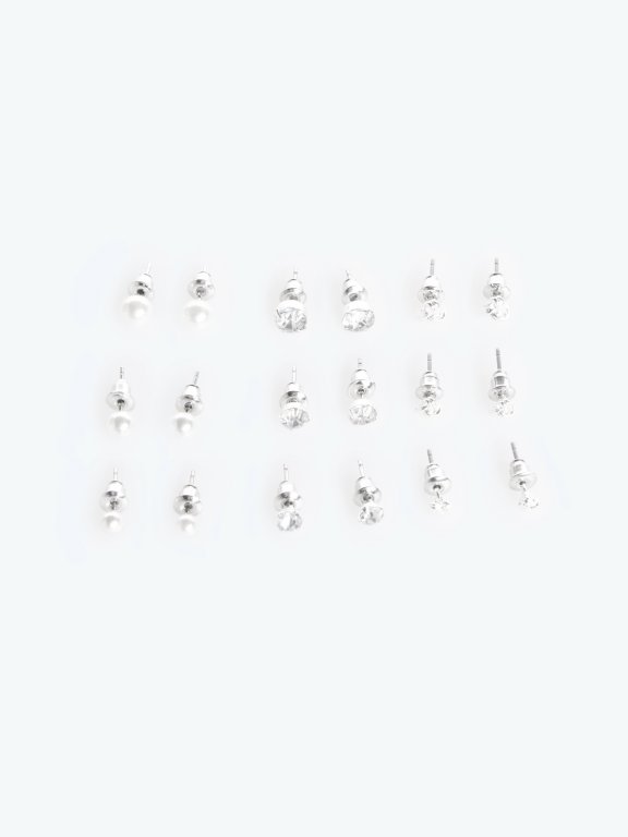 9-pairs earrings set