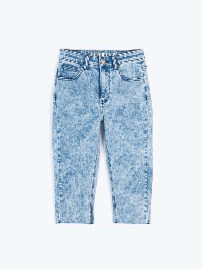 Denim cycling shorts | GATE
