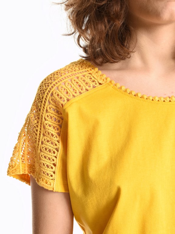 Top with crochet detail