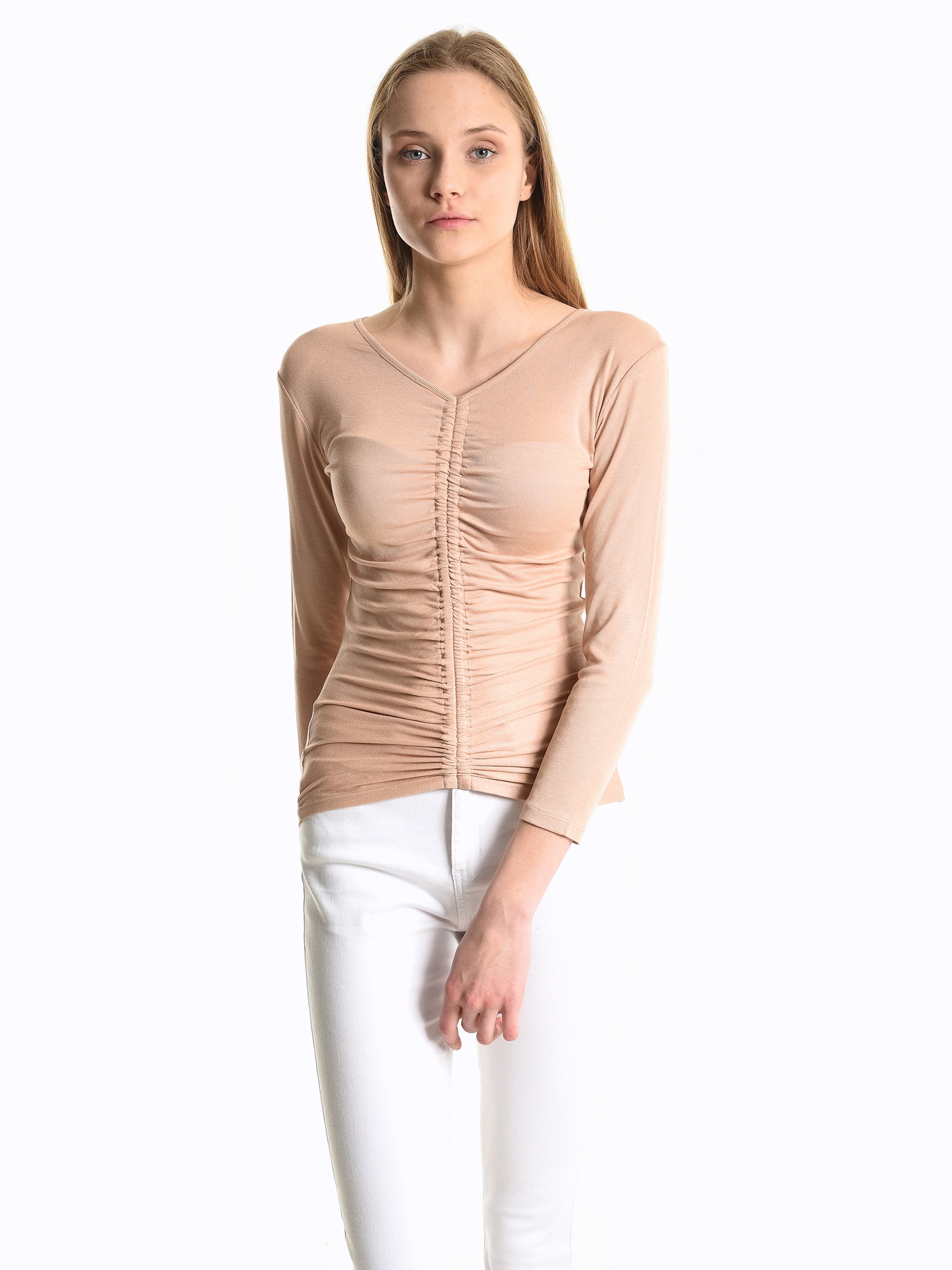 Ruched front top | GATE