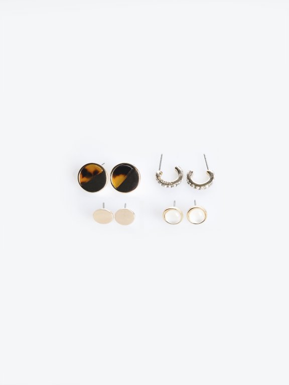 4-pack earrings set