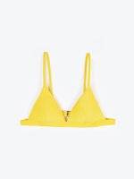 Seamless triangle bikini top