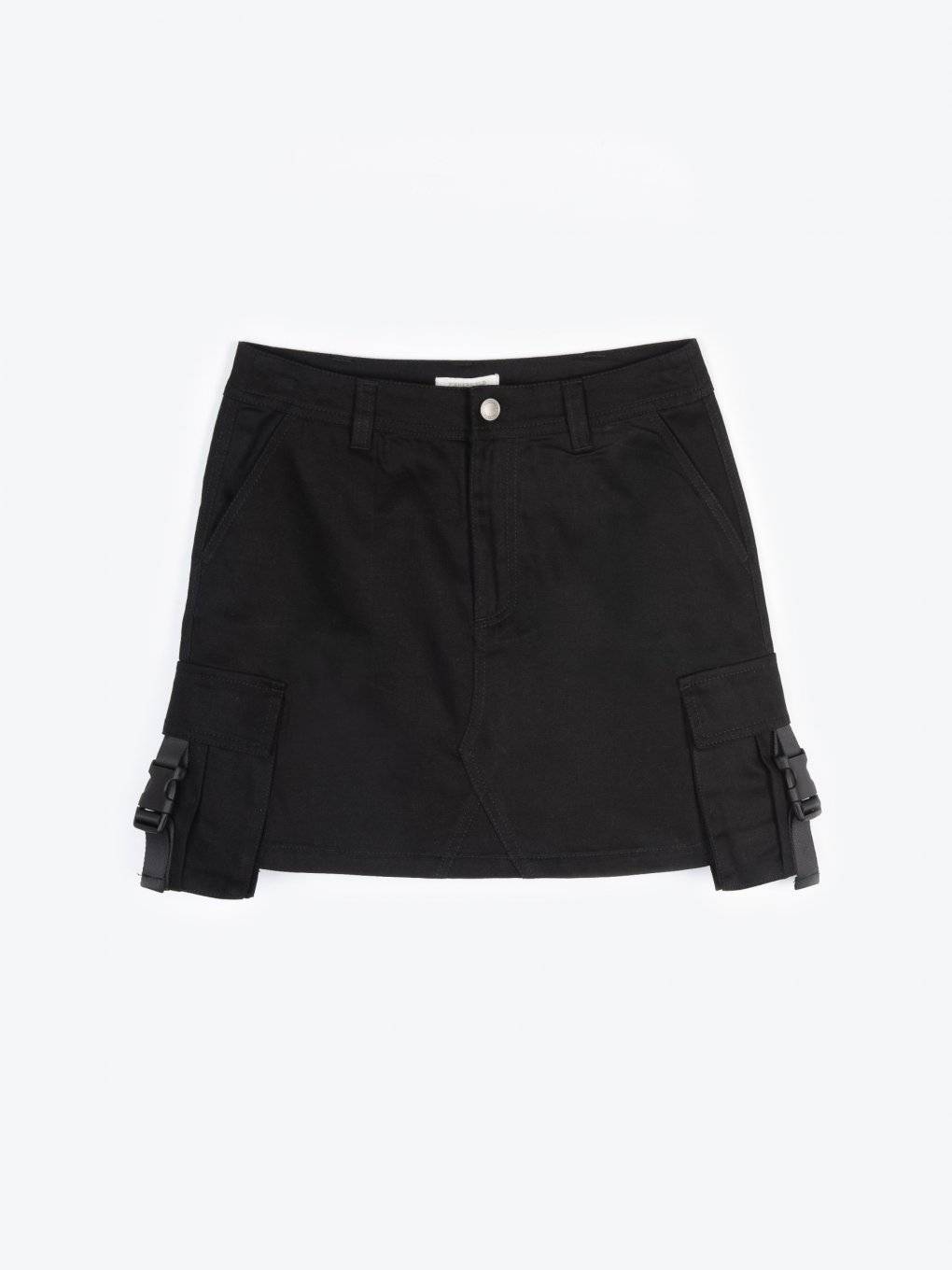 Cargo mini skirt