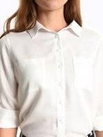 Basic bluzka z wiskozy