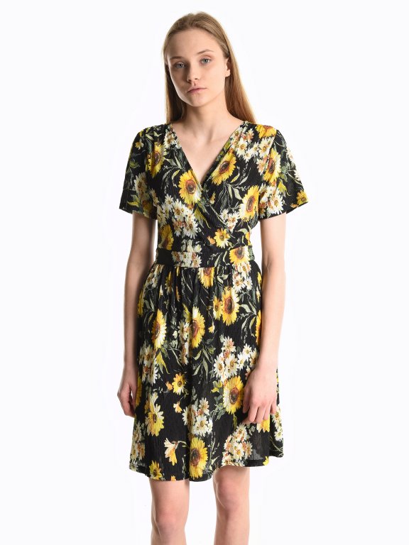 Florall print dress