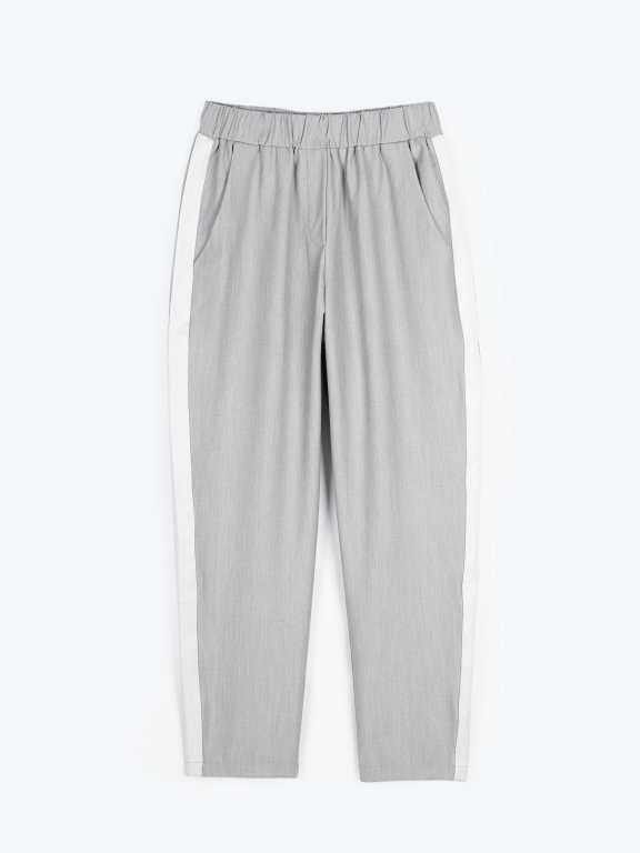 Stretch taped trousers