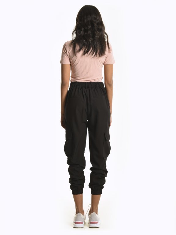 Stretchy cargo pants