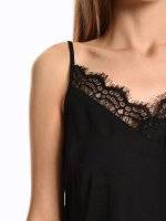 Cami top with lace