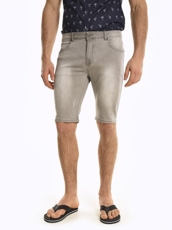 Basic denim shorts