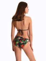 Floral pint bikini bottom