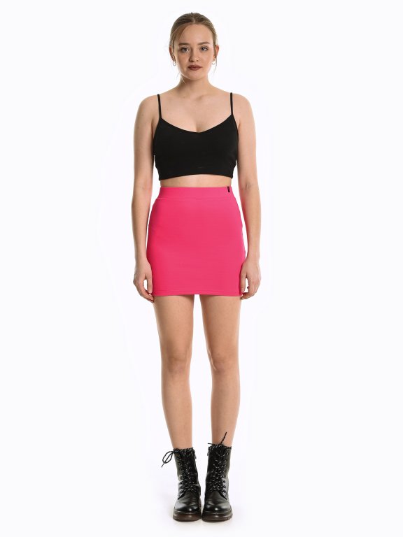 Bodycon mini skirt
