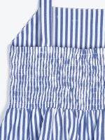 Striped sleeveless dress