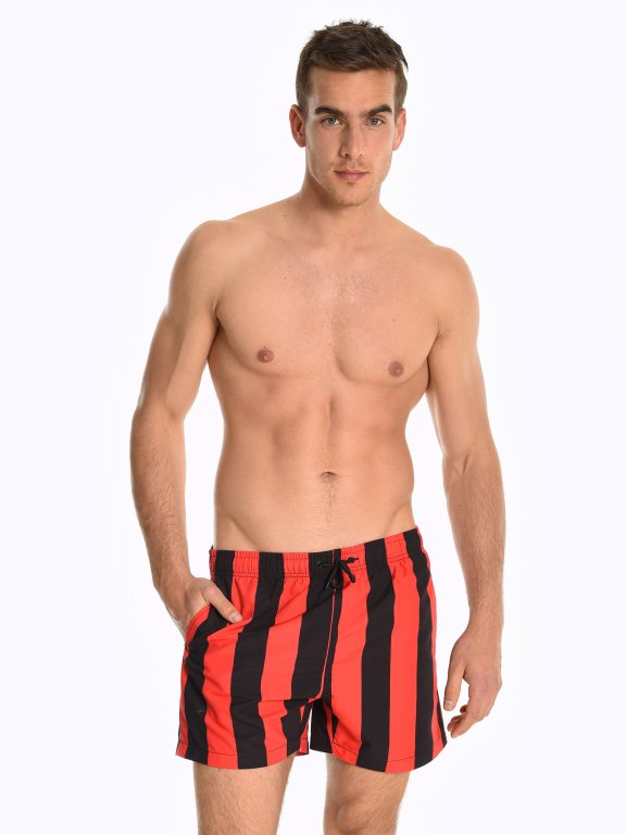 Striped swimshorts