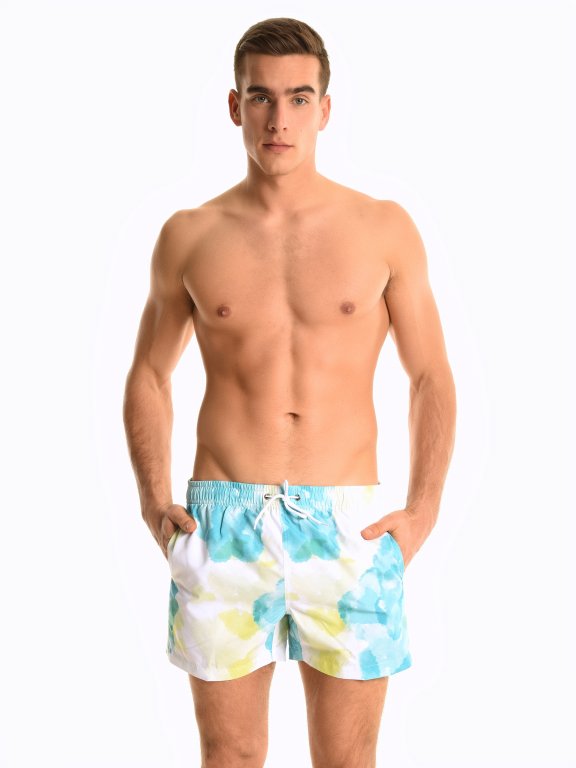 Printed swimshorts