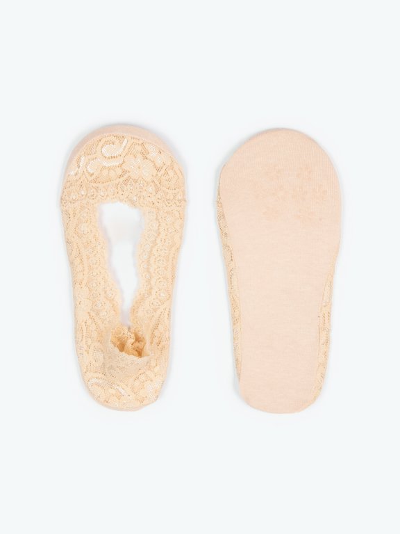 2 pack lace footies