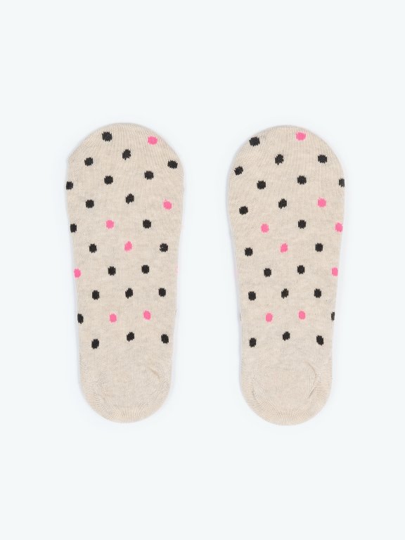 2-pack dotted footies