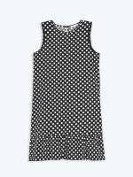 Polka dot print dress