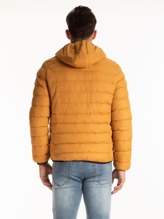 BASIC QUILTED PADDED JACKET