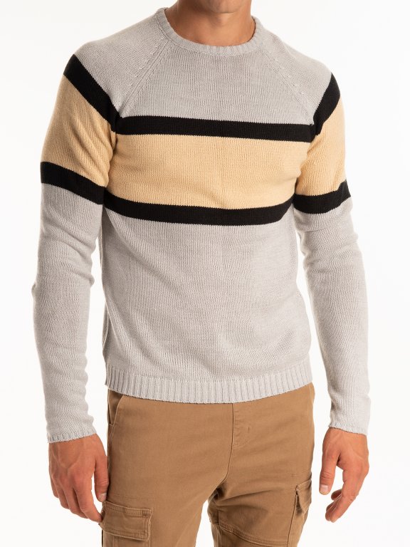 Kolorowy sweter