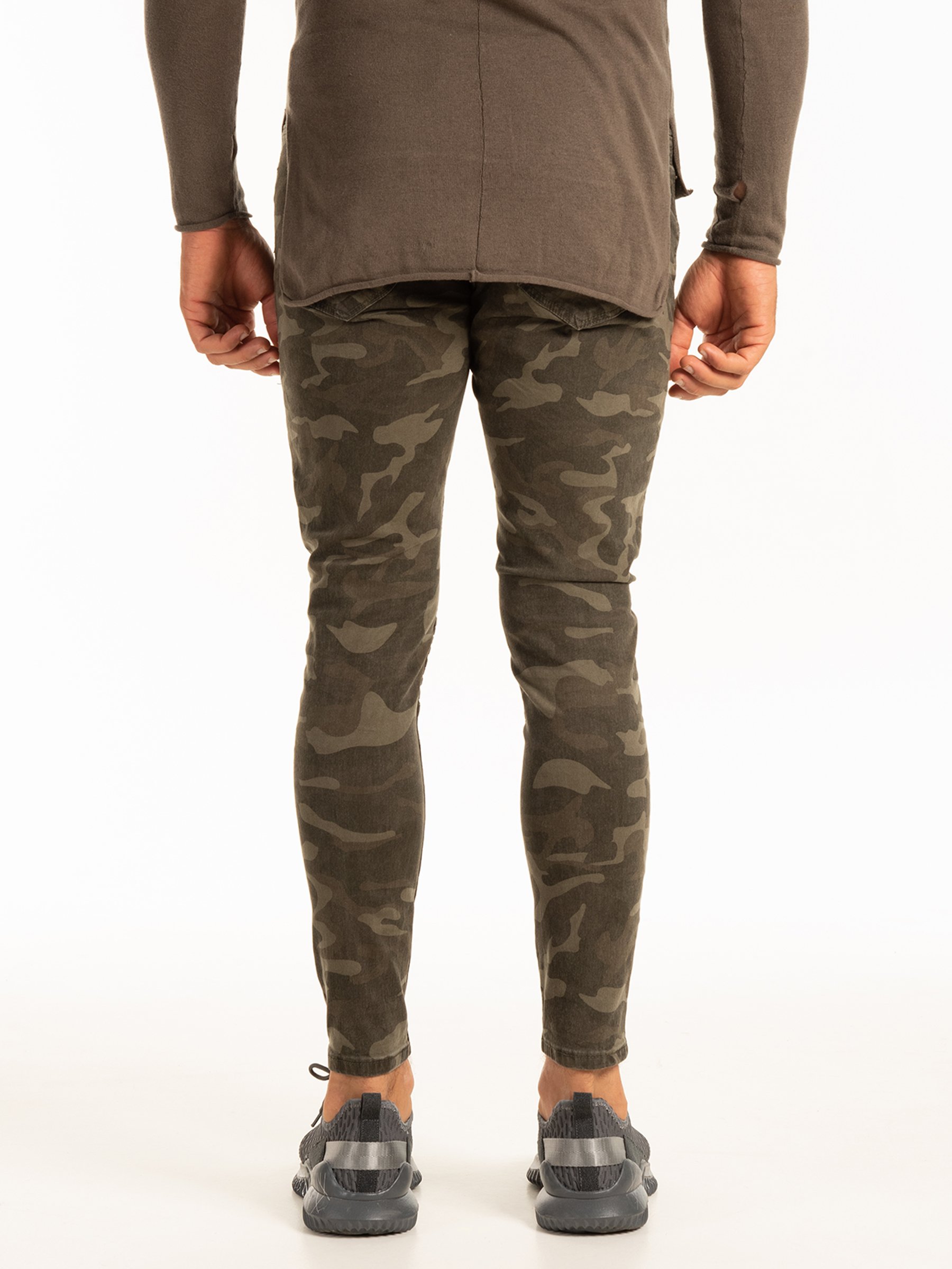 Shop Givenchy Skinny Camo Pants in Cotton with Multi Zippers | Saks Fifth  Avenue