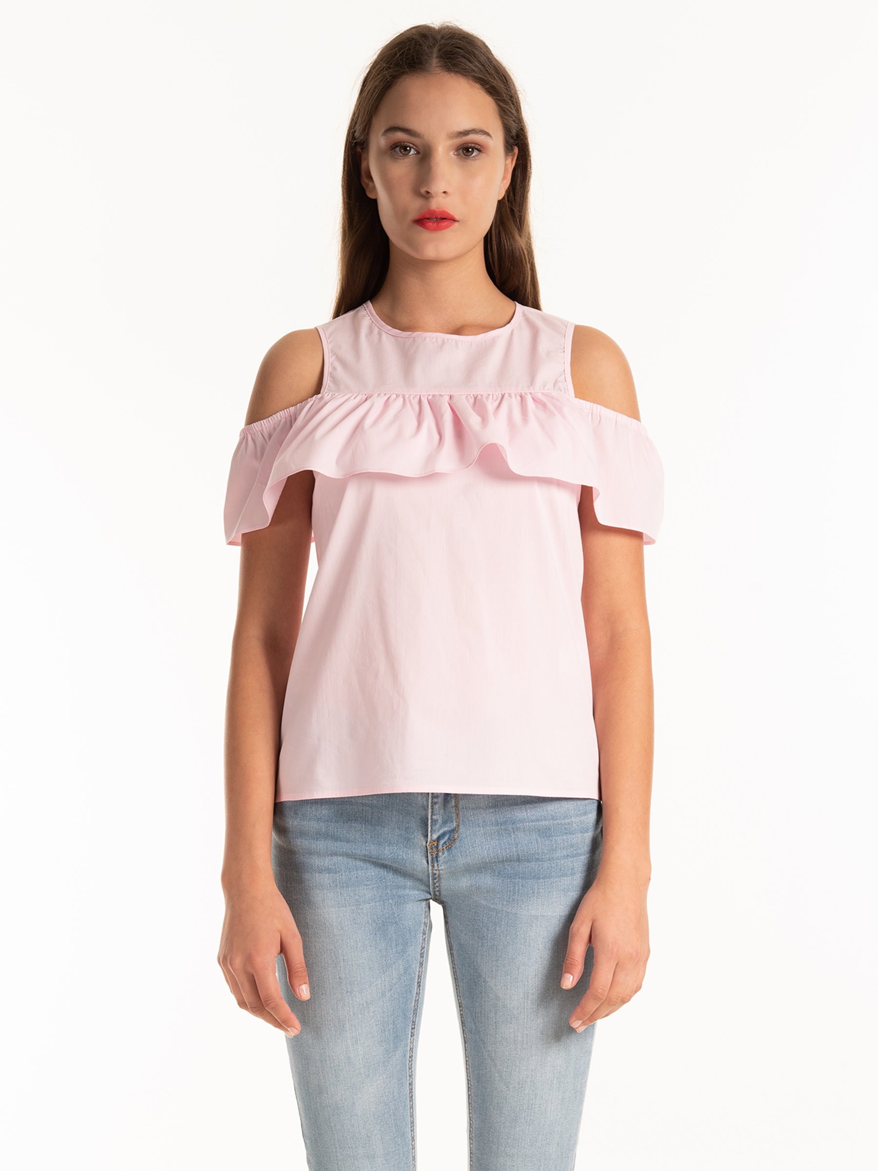 Young Dimension blouse Pink 7Y discount 92% KIDS FASHION Shirts & T-shirts Ruffle 