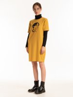 T-shirt dress with print
