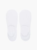2-PACK FOOTIES WITH SILICONE HEELS
