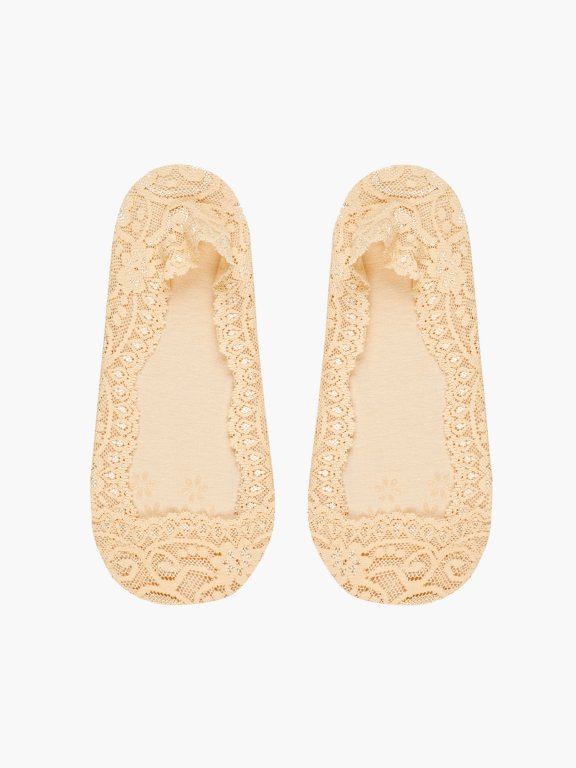 2-pack lace footies