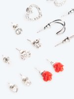 9-pack earrings